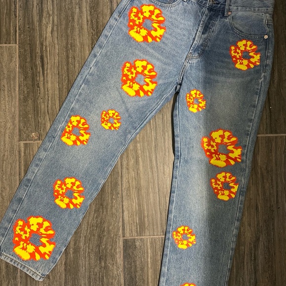 Denim tears x Levi's Classic Blue Denim Jeans - Picture 1 of 4